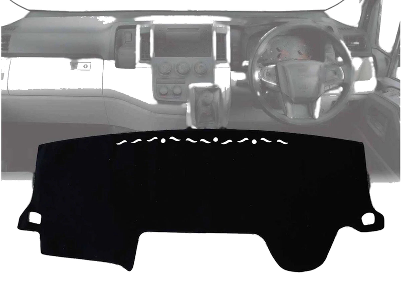 Toyota Hiace VAN GDH300R LWB 2019-2023 Black AU Non-Slip Dash Mat