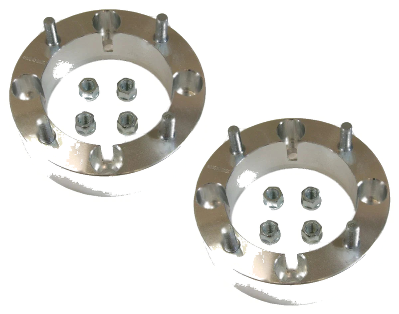 2 x ATV Wheel Spacers 4in Total Spacing 4/156 Bolt Pattern M12x1.25 Studs