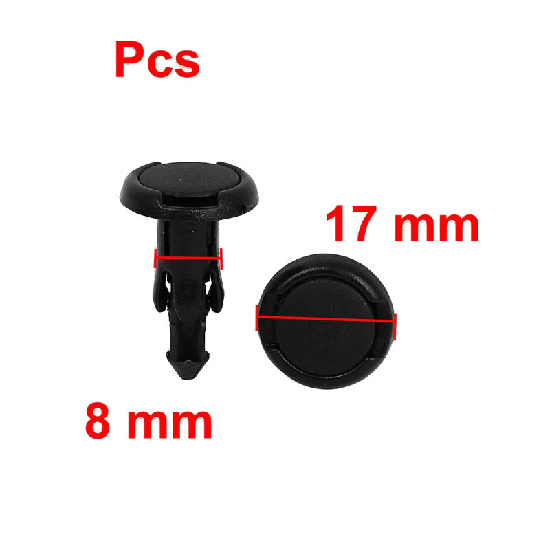 Toyota Bumper 2 8mm Plastic Rivets Fastener Clips