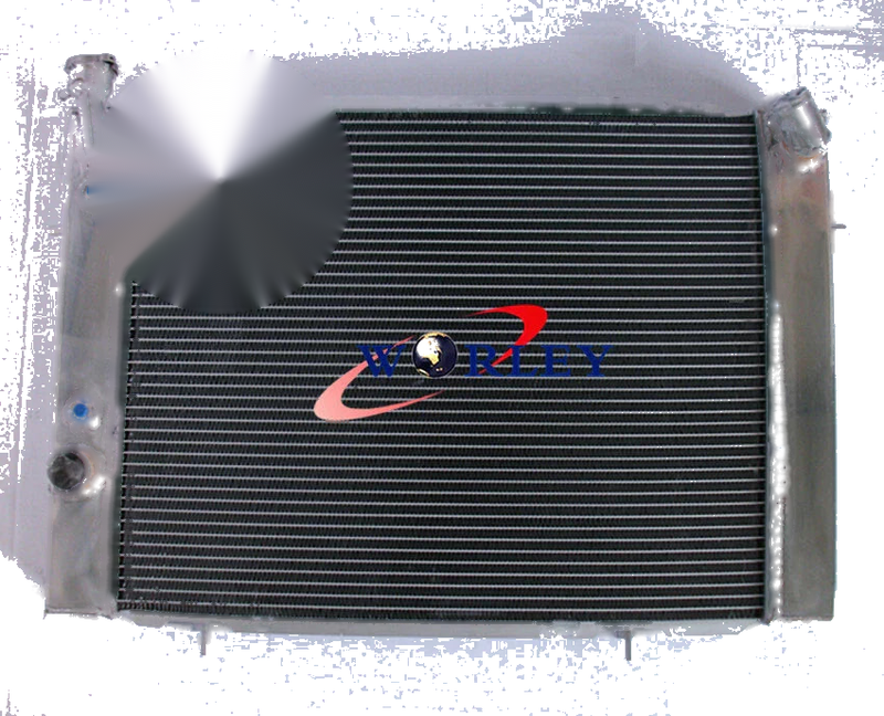 Holden Commodore VB VC VH VK V8 Aluminum Radiator +  10" Fans (1979-1986)