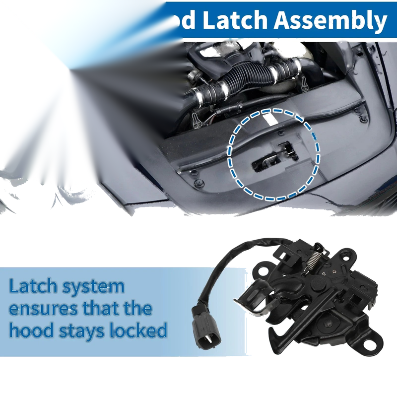 Toyota LAND CRUISER Hood Latch Assembly 1 Pc (2009–2017)