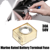 Marine Equipment Waterproof 30A Battery Fuse Terminal