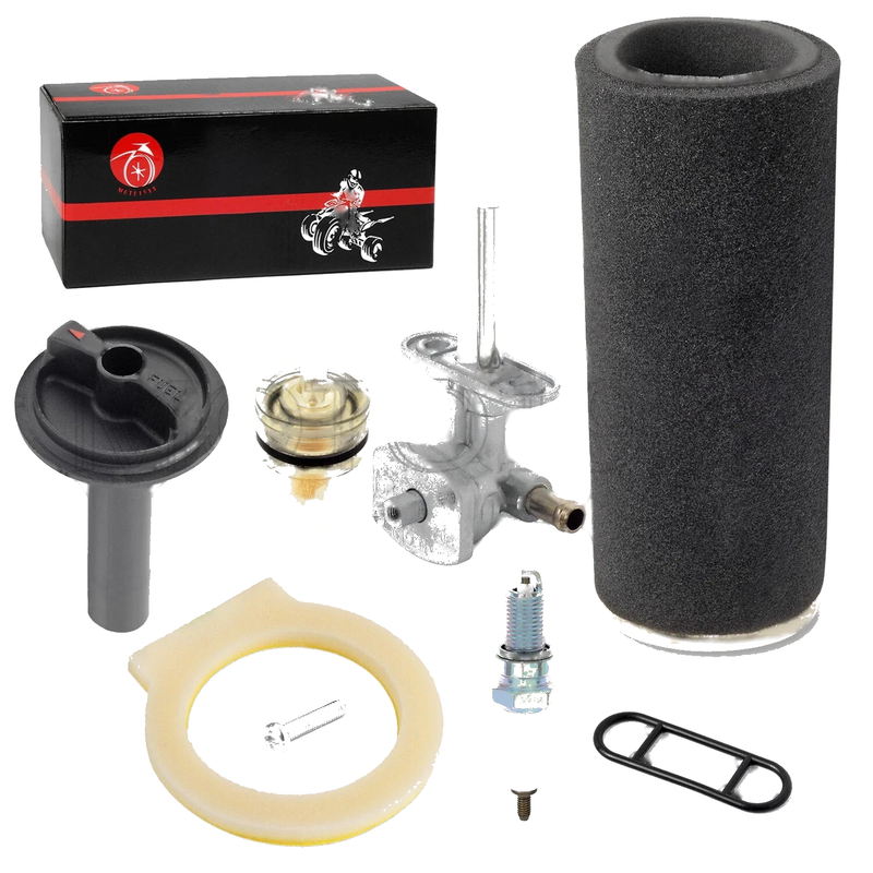Yamaha Grizzly YFM660F Air Filter Foam & Fuel Valve Petcock (2002–2008)