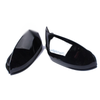 Audi A7 C7 Black Side Wing Mirror Caps With Lane Assist (2010–2018)