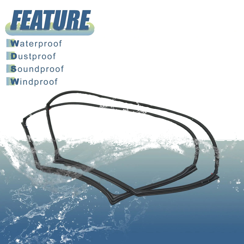 Jeep Wrangler 2 x Window Glass Seals (2007-2018)