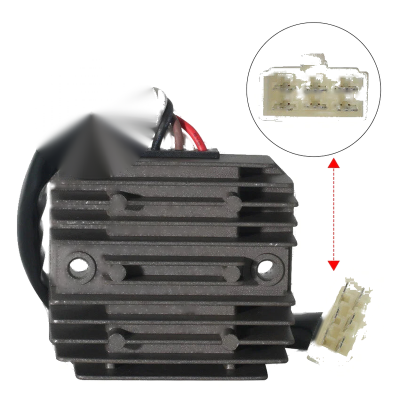 Yamaha XTZ660, SRV250, XV250 Voltage Rectifier Regulator (1990-2007)