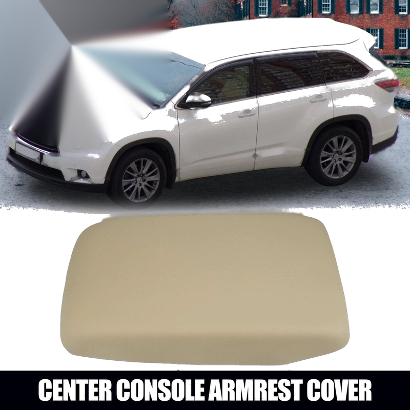 Toyota Highlander Car Center Console Armrest Cover Beige (2009–2011)