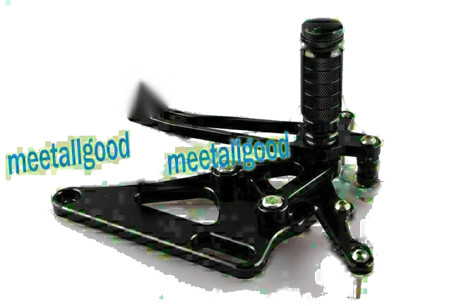 Honda CB400 VTEC (2000-2007) - Red Adjustable Rearset Footpegs