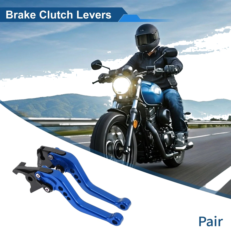 Kawasaki ZX-10R Adjustable Short Brake Clutch Levers / 1 Pair (2004–2005)