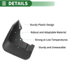 Mitsubishi Outlander Mud Flaps Splash Guards 1 Set (2015-2020)