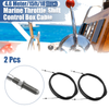 2 x Marine Throttle Shift Control Box Cable