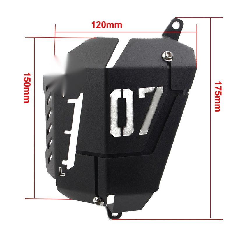 Yamaha MT07 FZ07 Radiator Grille Guard Cover (2014-2018)