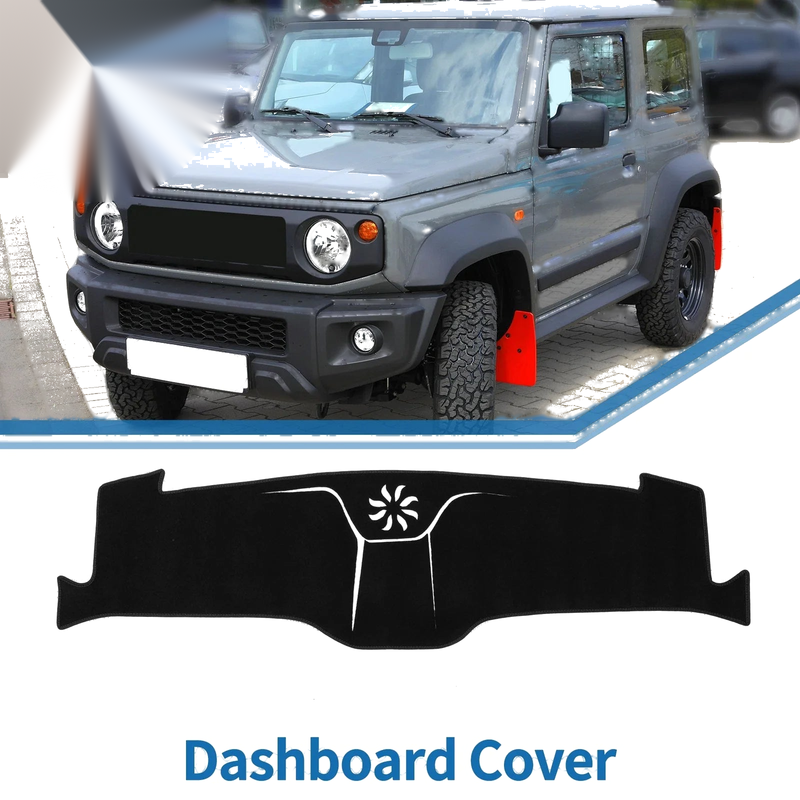 Ford Mustang Mach-E Sun Protector Black Dashboard Cover Mat