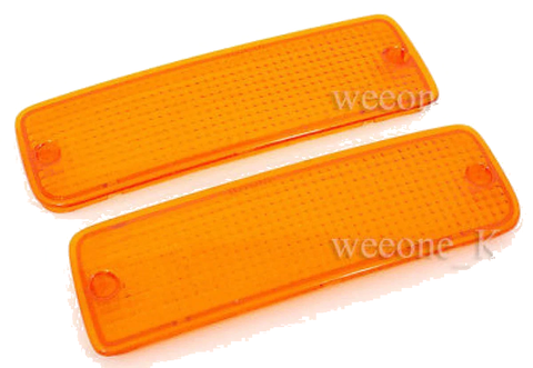 Toyota Hilux MK3 LN85 Front Bumper Orange Light Lens (1989-1995)