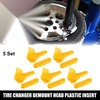Motorcycle 5 x Demount Head 2.09x0.94x1.18in Tire Plastic Insert