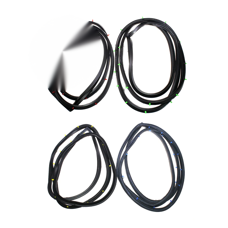 Mazda Familia GLC 323 Sedan 1980-1985 Front Rear Door Weatherstrip Set