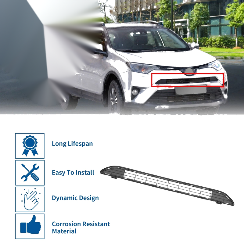 Toyota RAV4 LE Front Hood Bumper Grille (2016-2018)
