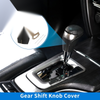 Toyota RAV4 1pc Gear Shift Knob Cover Black Beige Faux Leather (2013–2016)