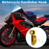 Motorcycle Handlebar Hook CNC Aluminum Gold Tone
