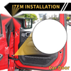 Jeep Wrangler JL JLU (2018-2024) White Door Limiting Cover Trim