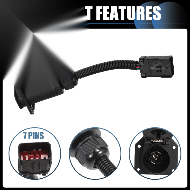 Jeep Grand Cherokee Multi-Tow 7 Way Blade Trailer Wiring Adapter (2011-2023)