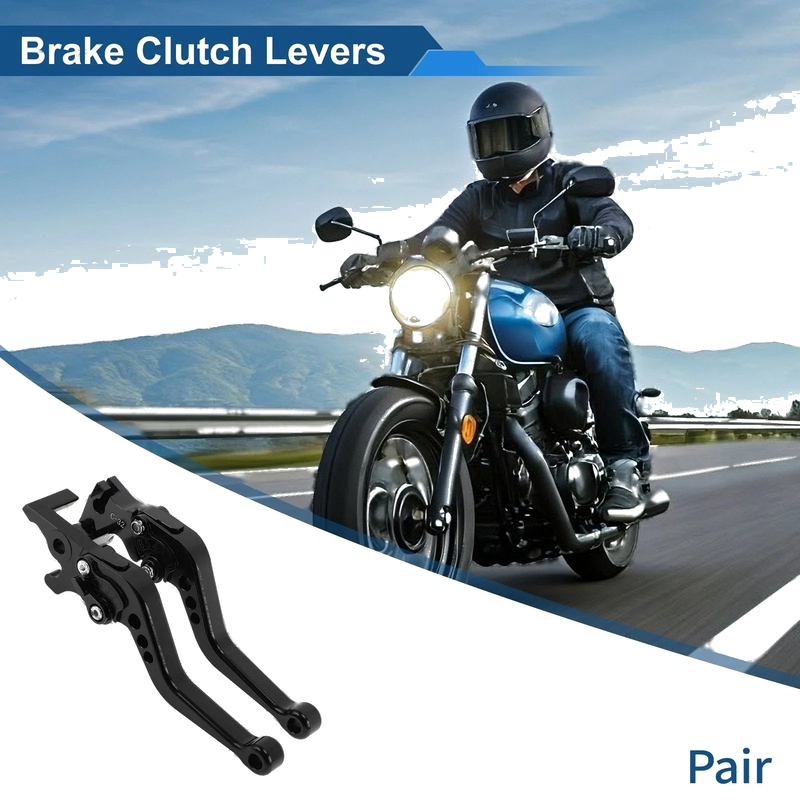Yamaha YZF R25 Short 1 Pair Brake Clutch Levers (2014–2025)