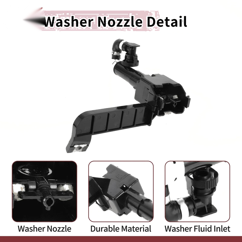 Lexus IS250 Front Passenger Side Headlight Washer Nozzle (2006-2013)