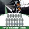 Car & Motorcycle 20pcs / 12mm / Tire Valve Stem Caps