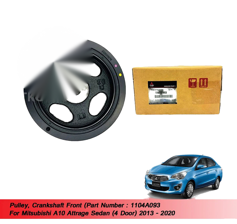 Mitsubishi Attrage / Mirage Sedan Crankshaft Pulley (2013-2020)