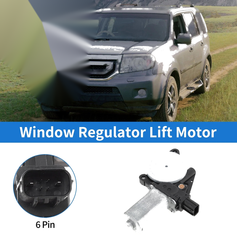 Honda Pilot Power Window Regulator Lift Motor (2009-2015)