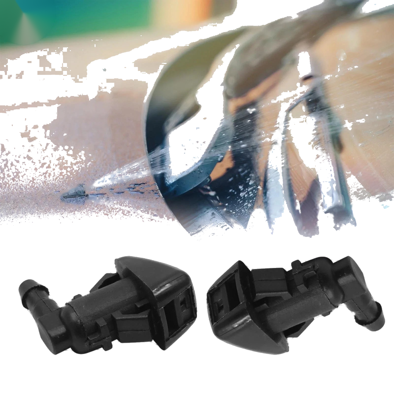 Jeep Grand Cherokee 2 x Front Windshield Wiper Nozzles (2005-2016)