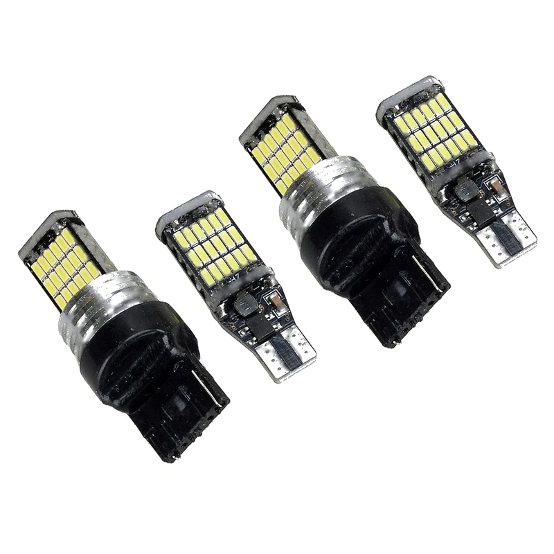 Jeep Grand Cherokee 4x Bright White LED Backup Reverse Light Bulbs (1999-2023)