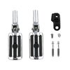 Harley Softail Slim Pair Chrome Passenger Foot Pegs (2012-2017)