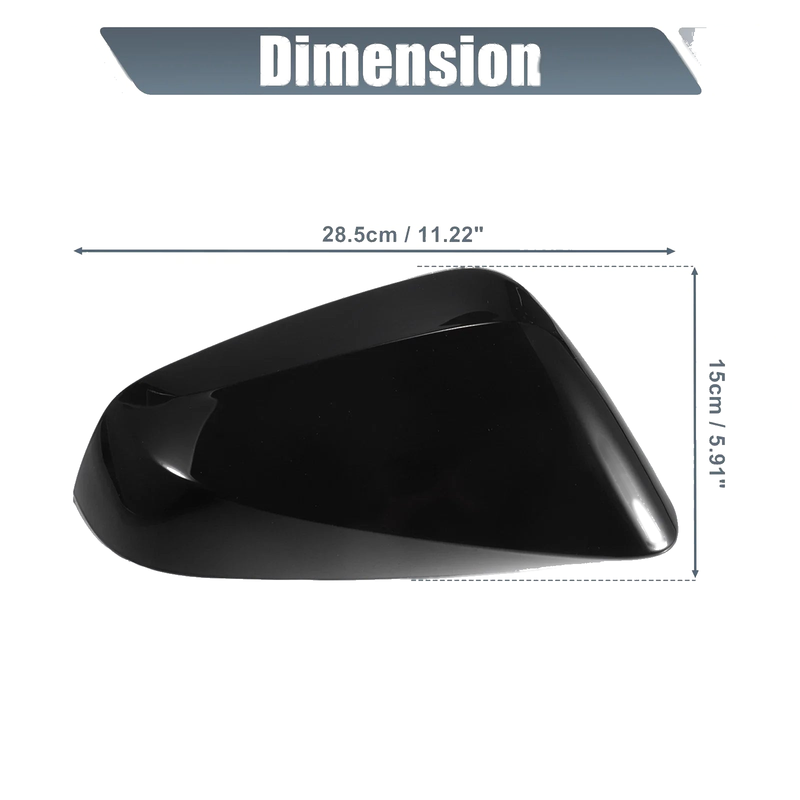 Lexus RX Gloss Black Rearview Mirror Cover Caps (2023)