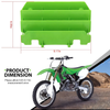 Kawasaki KX125 / KX250 2pcs Green Radiator Guards (14037-1310/14037-1179)