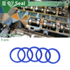 Oil Seal / 60x70x8mm / Seal Ring Rotary Shaft TPU High Pressure Blue 5 Pcs