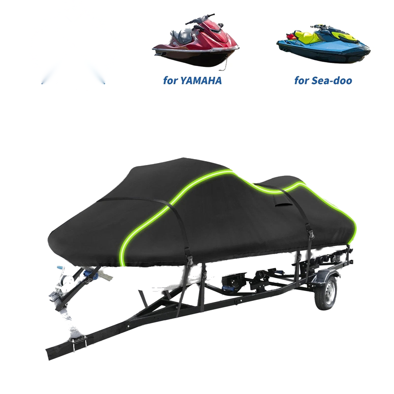 Kawasaki 136-145in 3 Seat PWC Jet Ski Cover Waterproof