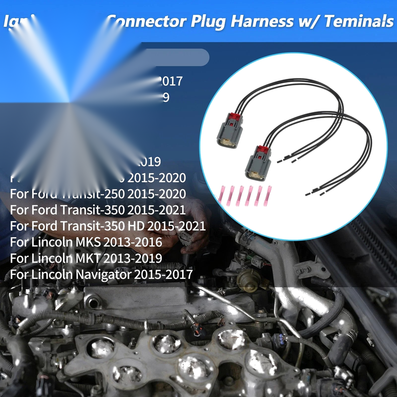 Ford Flex Ignition Coil Connector Plugs (2013-2019)