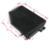 Yamaha YZF R6 (1999-2002) - Aluminum Black Radiator Cooler
