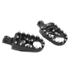 Harley Dyna Sportster Bobber Black  Wide Fat Foot Pegs MX Style