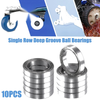 Make Model 10pcs 15x21x4mm Car Single Row Deep Groove Ball Bearings