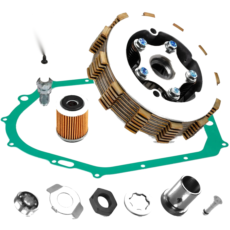 Yamaha Big Bear 350 Heavy Duty Clutch Assembly w/ Gasket LOCK WASHER (1986–1999)