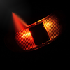 Trailer Truck Amber Red LED Clearance Light Side Marker