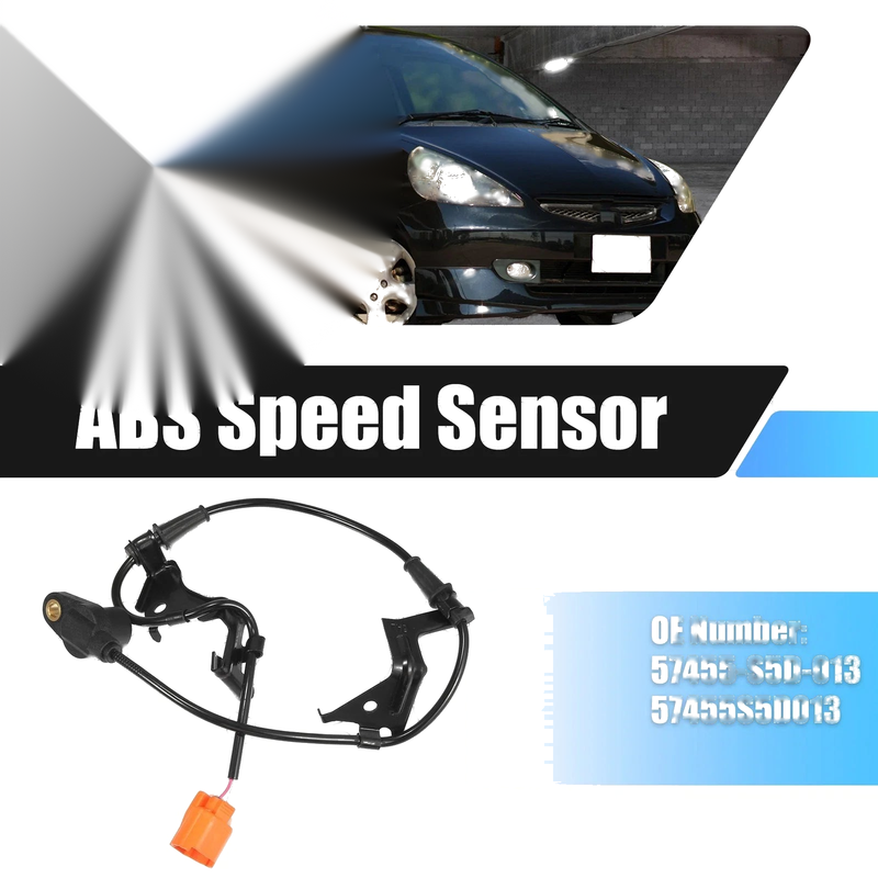 Honda Civic Front Left Driver Side ABS Wheel Speed Sensor (2001-2005)