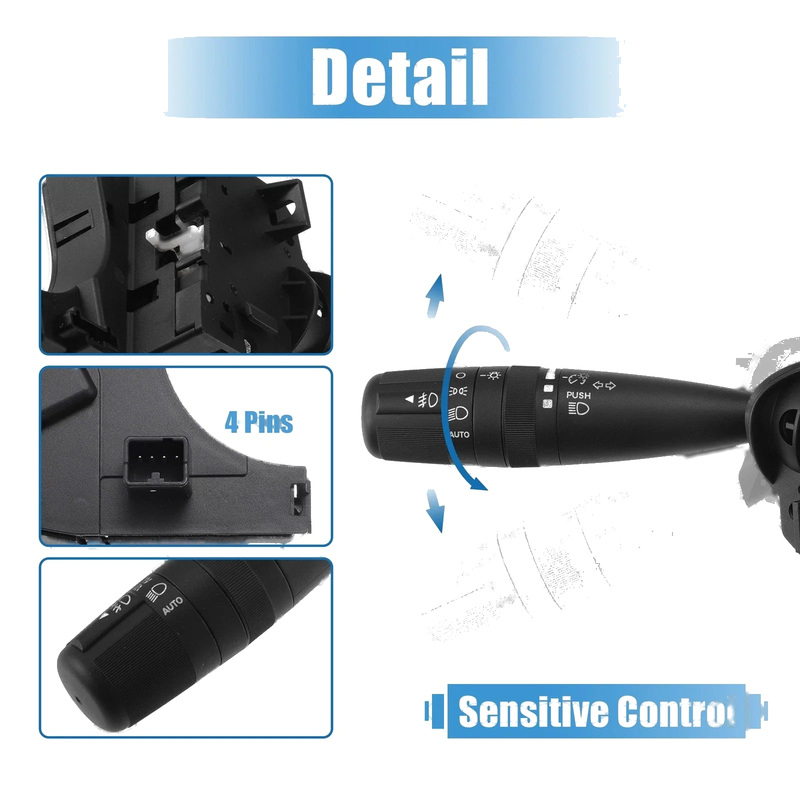 Dodge Jeep Turn Signal Lever Multifunction Switch (2002-2006)