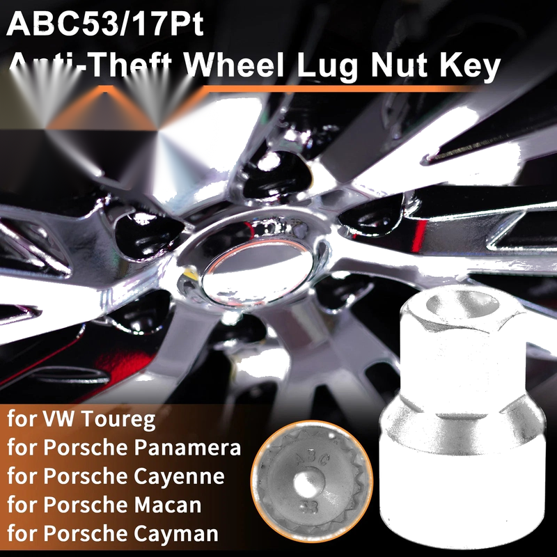 VW Touareg Wheel Lock Lug Nut