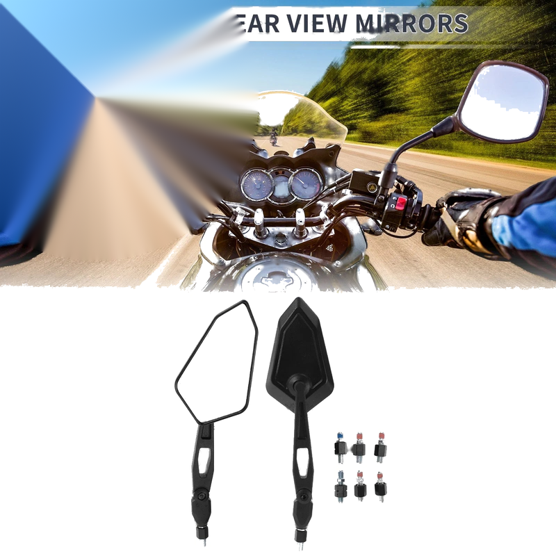 Motorcycle M8/M10 / 1 Set / Rear View Mirror