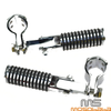 Honda Harley Dyna 1 1/4" Engine Crash Bar Foot Pegs