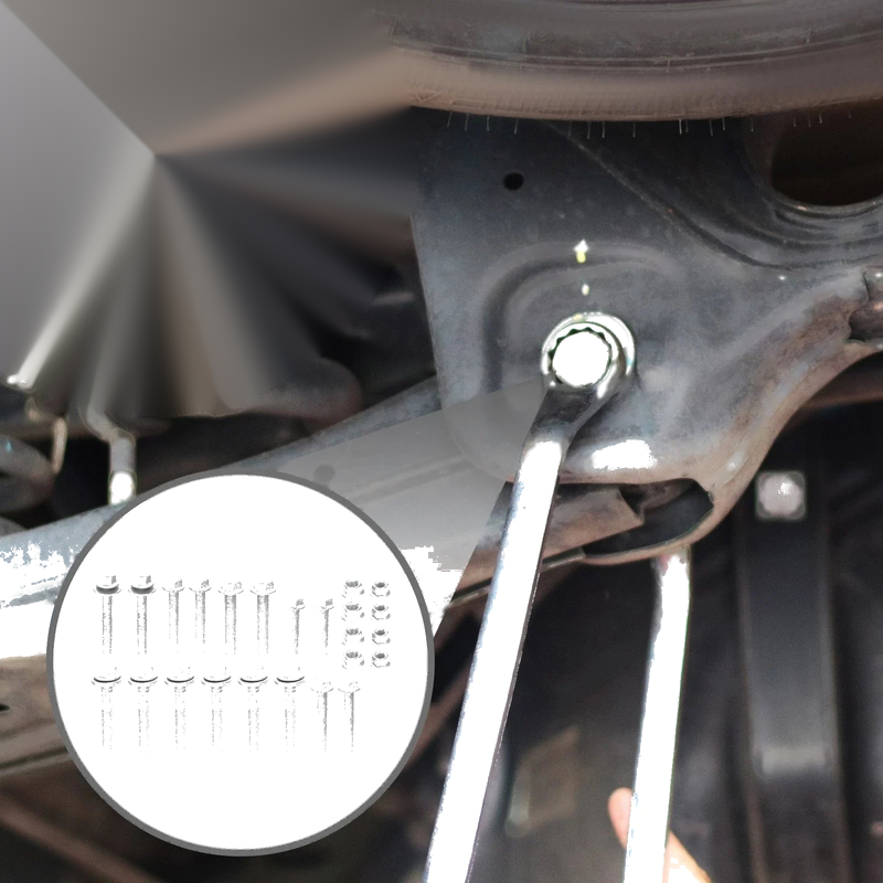 Dodge Caliber Front Crossmember Subframe Bolt Kit (2007-2012)