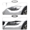 BMW E90 Carbon Fiber Pattern Black Headlight Eye Lid Cover Sticker